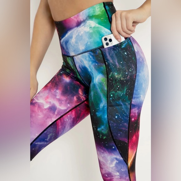 Blackmilk Pants - Galaxy Print Women's Leggings